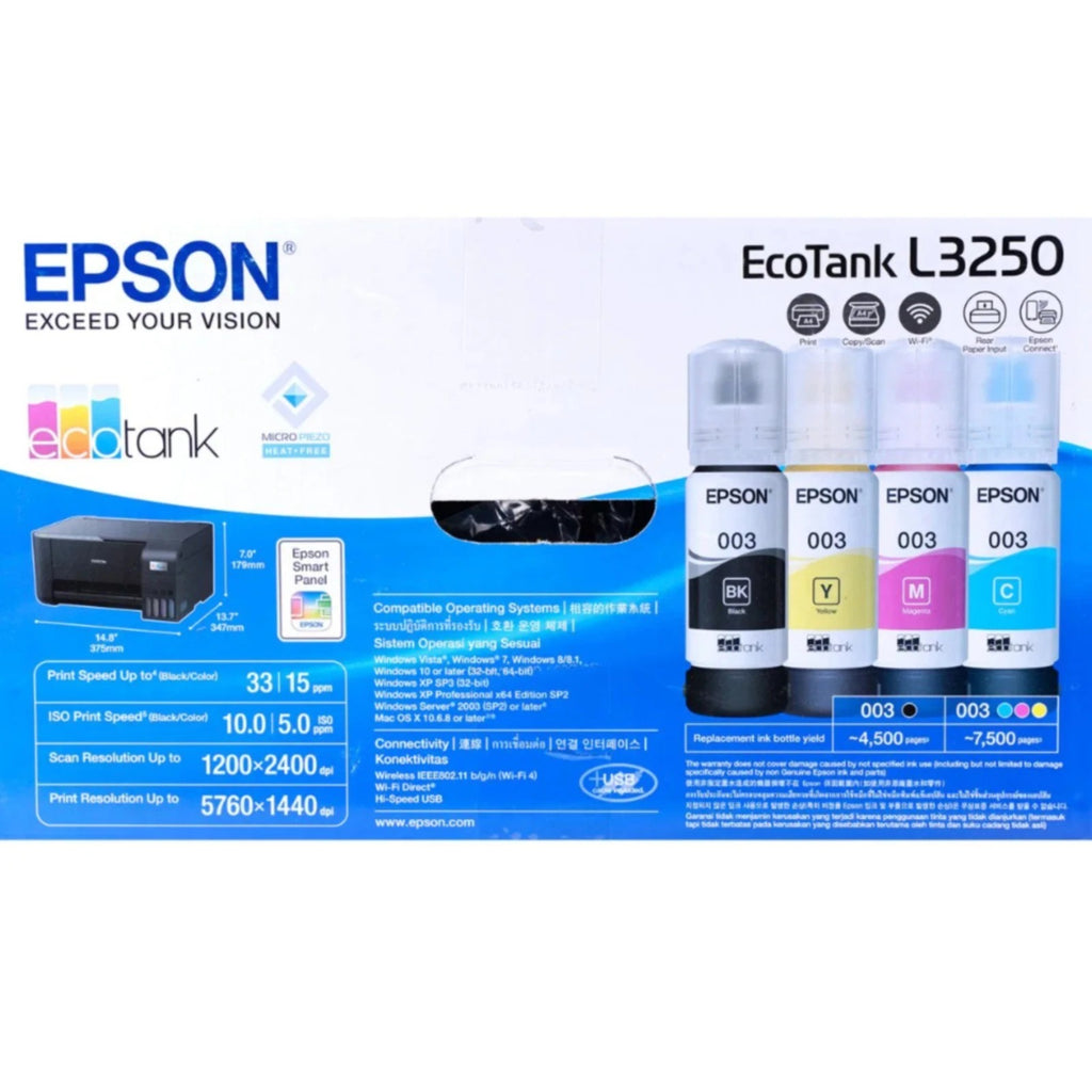 Epson EcoTank L3250 A4 Wi-Fi All-in-One Ink Tank Printer Print Scan Copy Nairobi