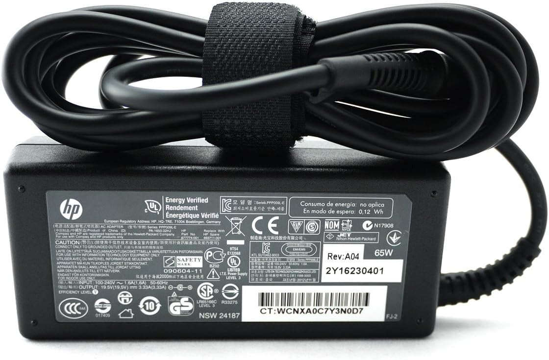 Original Hp Big Pin 65W 19.5V 3.33A AC Adapter