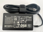 Genuine HP 65W USB-C Charger for EliteBook, ProBook, Spectre x360 – Universal Type C Laptop Adapter