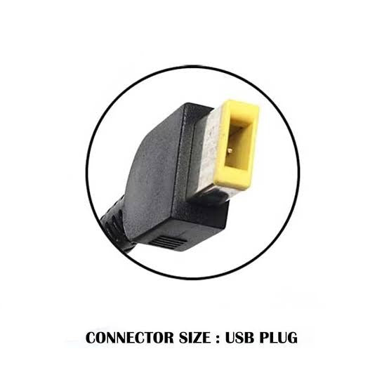 Lenovo 20V 4.5A 90W Square Yellow Pin Charger