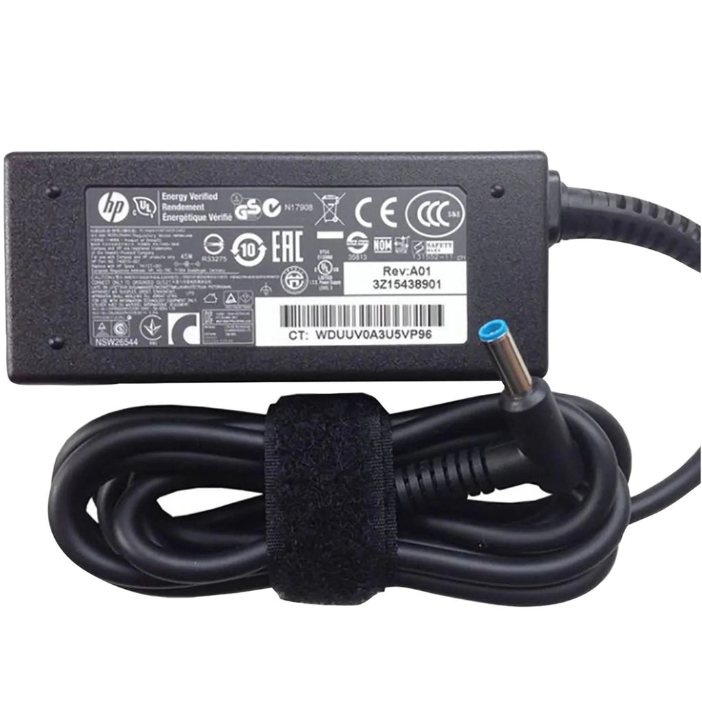 Genuine HP 45W Charger 19.5V 2.31A for Pavilion, Envy, ProBook (4.5mm Blue Pin)