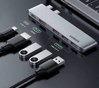 UGREEN CM251 5-in-2 Dual USB-C MacBook Docking Station Nairobi | Digital Click