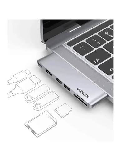 UGREEN CM380 6-in-2 Dual USB-C MacBook Docking Station Nairobi | Digital Click
