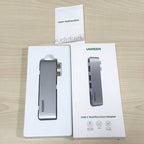UGREEN CM380 6-in-2 Dual USB-C MacBook Docking Station Nairobi | Digital Click