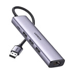 UGREEN CM475 USB 3.0 to 3*USB Hub + Gigabit Converter Nairobi | Digital Click