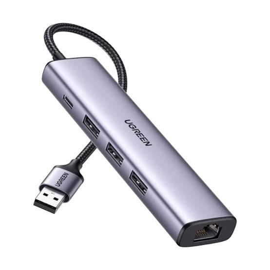 UGREEN CM475 USB 3.0 to 3*USB Hub + Gigabit Converter Nairobi | Digital Click