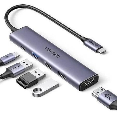 UGREEN CM478 5-in-1 USB-C Docking Station 100W PD Nairobi | Digital Click