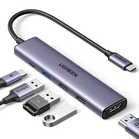 UGREEN CM511 5-in-1 USB-C Docking Station 100W PD Nairobi | Digital Click