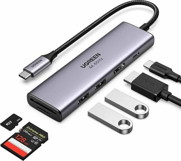 UGREEN CM511 6-in-1 10Gbps USB-C Docking Station Nairobi | Digital Click