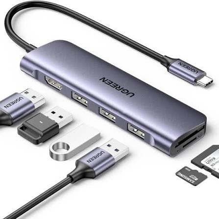UGREEN CM511 6-in-1 USB-C Docking Station 100W PD Nairobi | Digital Click