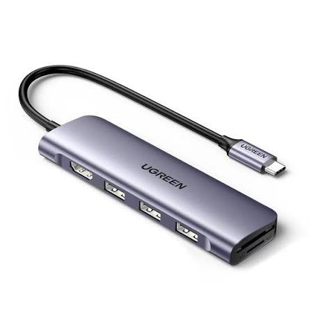 UGREEN CM511 6-in-1 USB-C Docking Station 100W PD Nairobi | Digital Click