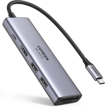 UGREEN CM511 6-in-1 USB-C Docking Station 100W PD Nairobi | Digital Click