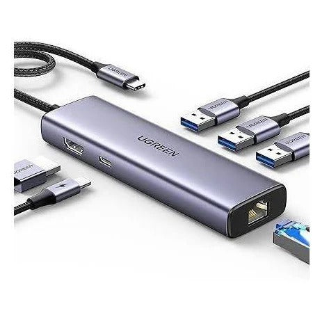 UGREEN CM512 6-in-1 USB-C Docking Station 100W PD Nairobi | Digital Click