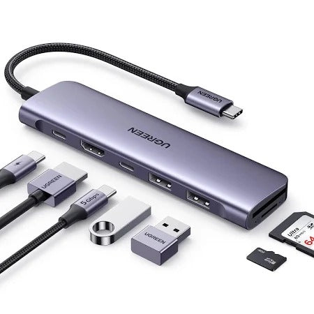 UGREEN CM512 7-in-1 USB-C Docking Station 100W PD Nairobi | Digital Click