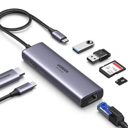 UGREEN CM512 7-in-1 USB-C Docking Station 100W PD Nairobi | Digital Click