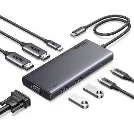 UGREEN CM639 8-in-1 Triple Display USB-C Docking Station Nairobi | Digital Click