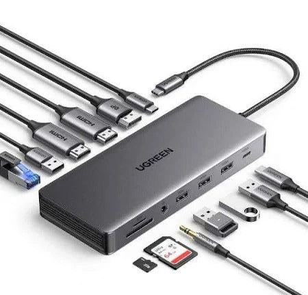 UGREEN CM681 13-in-1 Triple Display USB-C Docking Station Nairobi | Digital Click