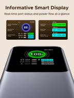 UGREEN 20000mAh 165W Laptop Power Bank with Built-in Retractable USB-C Cable | Fast Charging Portable Charger