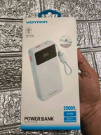 Vention 20000mAh Fast Charging Power Bank White Nairobi | Digital Click Enterprises