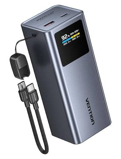 Vention 20000mAh 100W Laptop Power Bank Grey Nairobi | Digital Click
