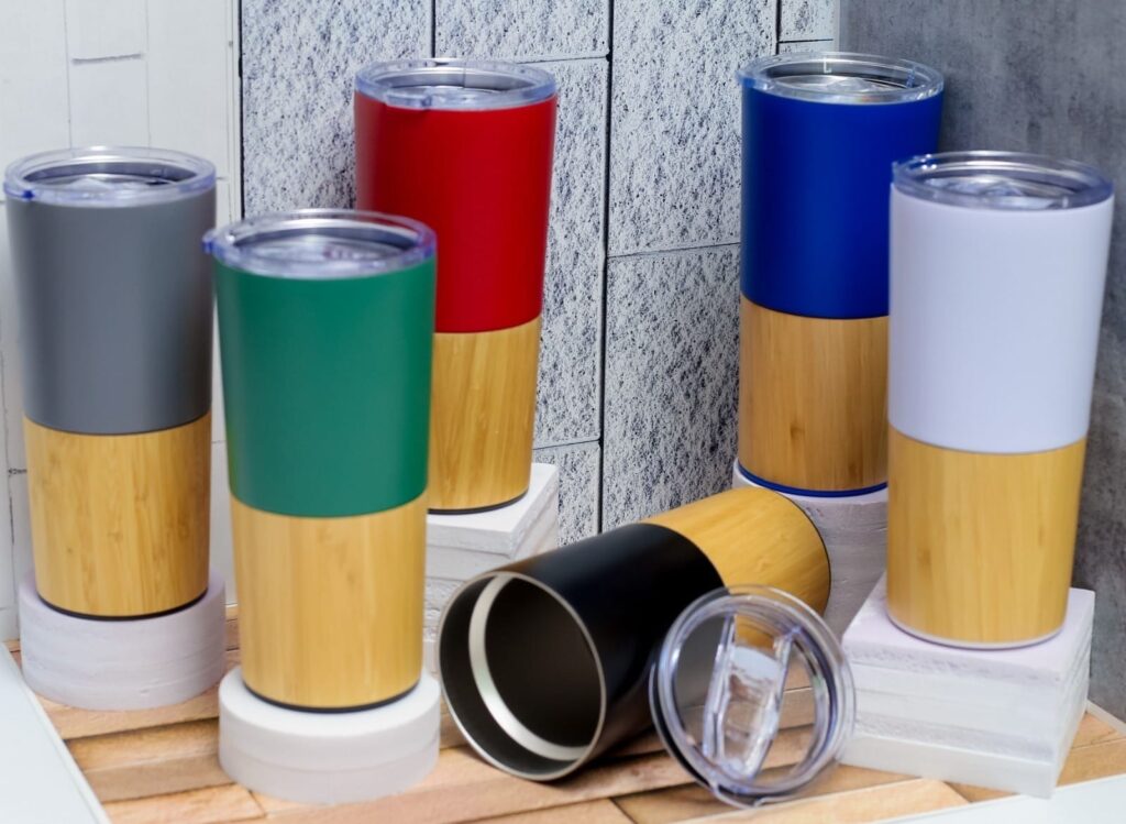 620ml Wooden Thermal Mug - Insulated, Stylish, Leak-Proof