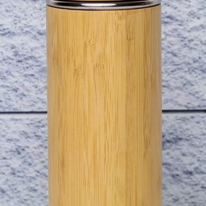 450ml Bamboo Thermal Flask